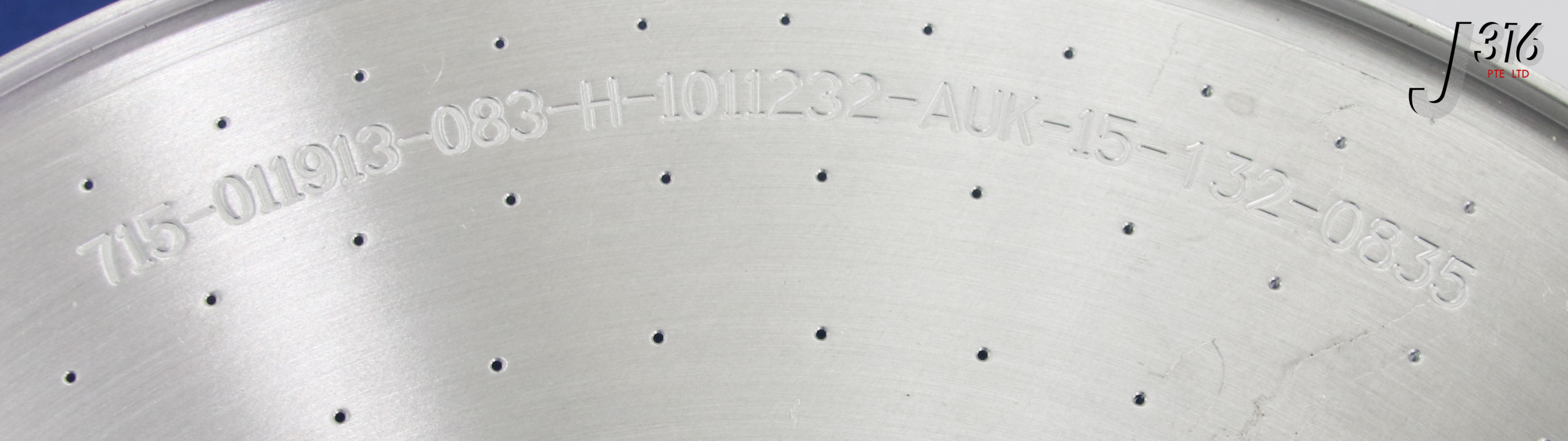 じゅん 19562 LAM RESEARCH BAFFLE PLATE 8'' 715-011913-083-H-1011232-AUK